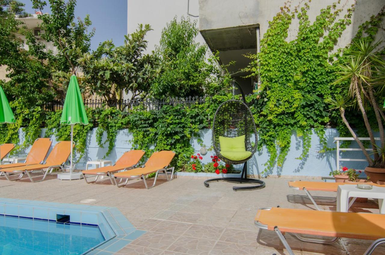 Emilia Hotel Apartments Rethymno Exterior foto